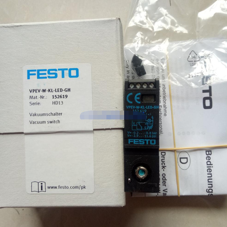 1PC New Festo VPEV-W-KL-LED-GH 152619 Pressure Switch In Box Brand