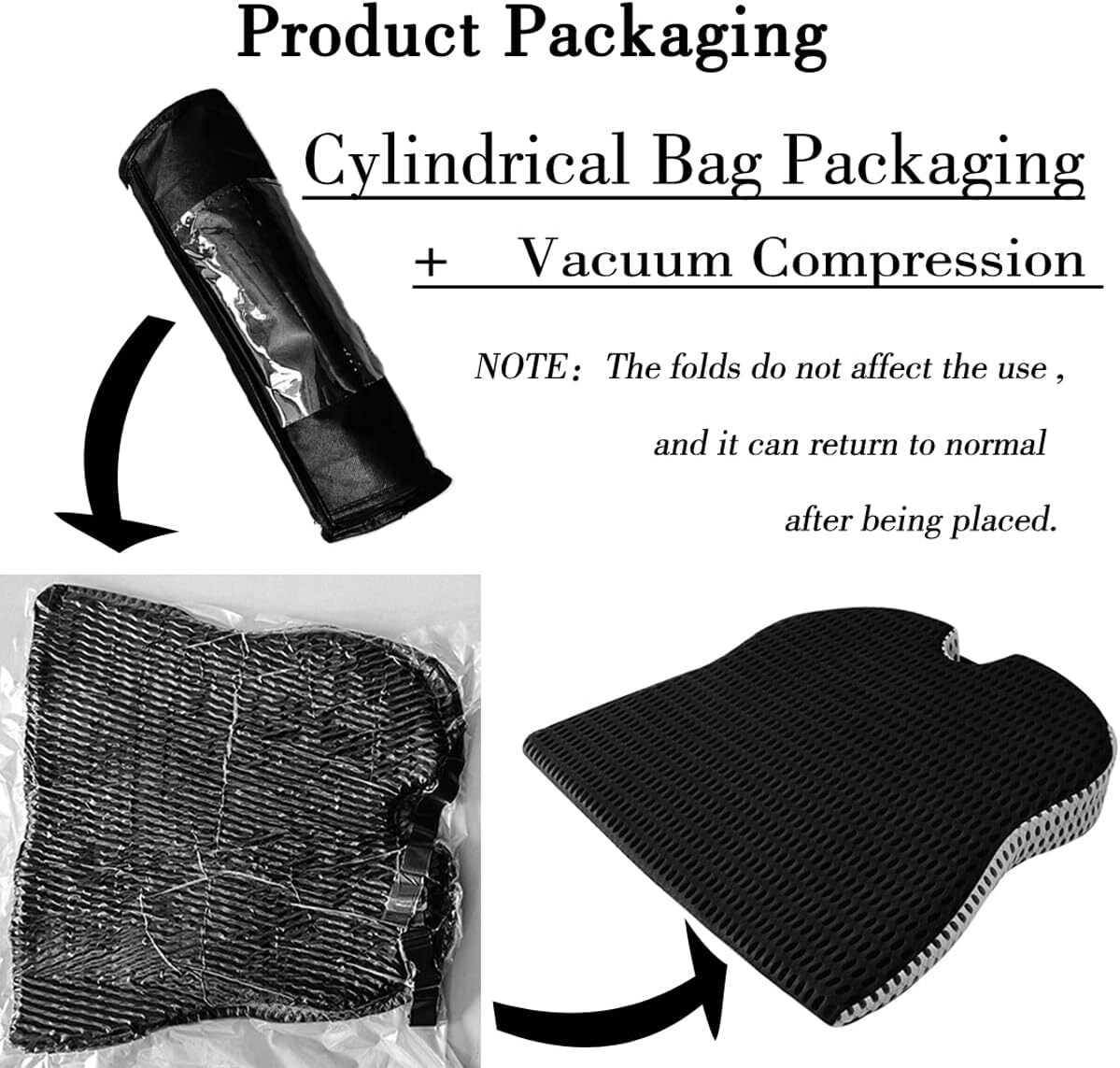 Memory Foam Car Seat Cushion For Driving Wedge Driver Booster Office Chair Pad eBay