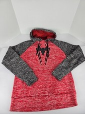 Marvel Spider-Man Hoodie Hooded Sweatshirt - Medium