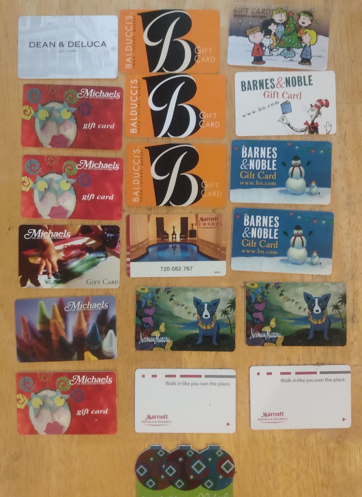 349 Gift Card Lot/New/No /Target/Borders/Nordstroms/Macy's/Starbucks