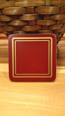 Beautiful Red Coaster - Set of 6