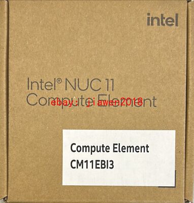 Intel BKCM11EBI38W CM11EBI38W NUC 11 Compute Element i3-1115G4 Processor NEW