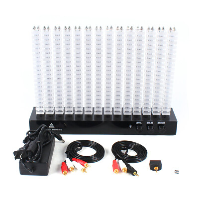 LED Music Spectrum Display Analyzer Stereo Audio Level Indicator Lamp 14-Segment