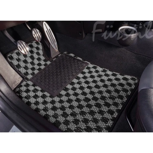 Carpet Floor Mat for Car-4 Piece Heavy Duty Set-Car, SUV with Heel