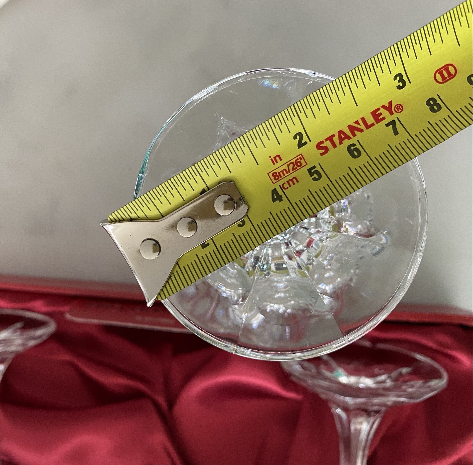 Collection Only Schott Zwiesel Cristallerie Set Of 6 Crystal White Wine Glasses eBay