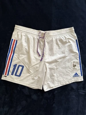 SHORT SHORTS FRANCE ZIDANE COUPE DU MONDE 2002 WORLD CUP ADIDAS STOCK PRO FFF - Bild 1 von 4