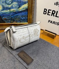 Rarissima borsa in pelle Berluti Dudu Scritto ordine speciale