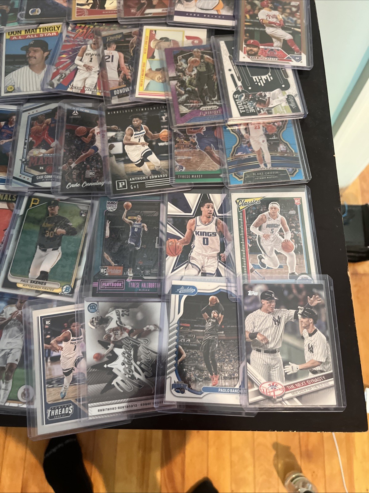 Huge 90 Card Sports Card Lot! Vintage, Rookies, Autos, Graded, Numbered! Value! view 17
