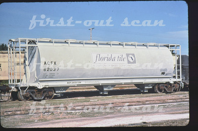 R DUPLICATE SLIDE - Florida Tile ACFX 62037 Cyl Covered Hopper Car