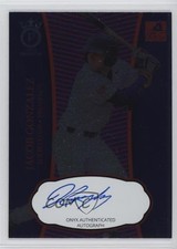 2021 Onyx Premium Auto Blue 26/55 Jacob Gonzalez #OPJG Auto ow3