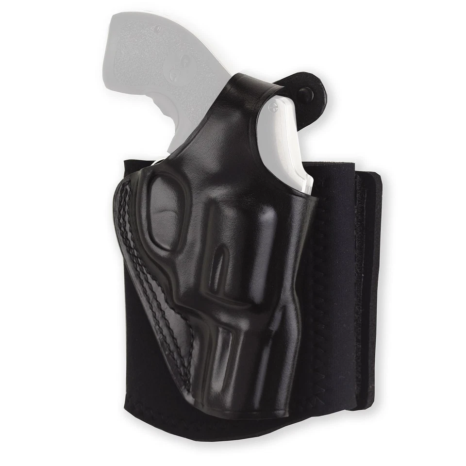 Galco Ankle Glove / Ankle Holster - Left Hand, Black, Thumb Bre : AG425B - Image 2 of 4