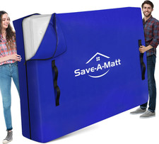 Queen Mattress Bag for Moving Waterproof Reusable Cover with Handles