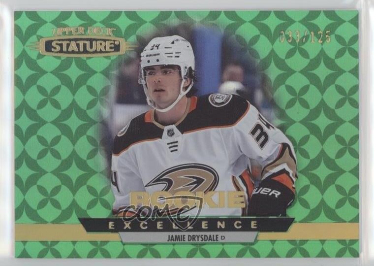 2021 Upper Deck Stature Rookie Excellence Green /125 Jamie Drysdale #RE-12 1dl2