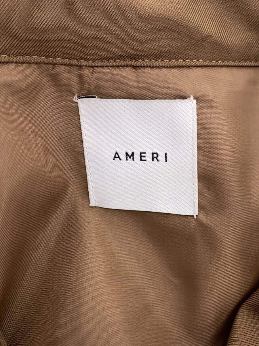 Ameri 19Ss/Back Pleated Trench Coat/Trench Coat/P… - image 3