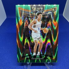 2024-25 Panini Select - Concourse Oso Ighodaro #75 Green Flash Prizm (RC)