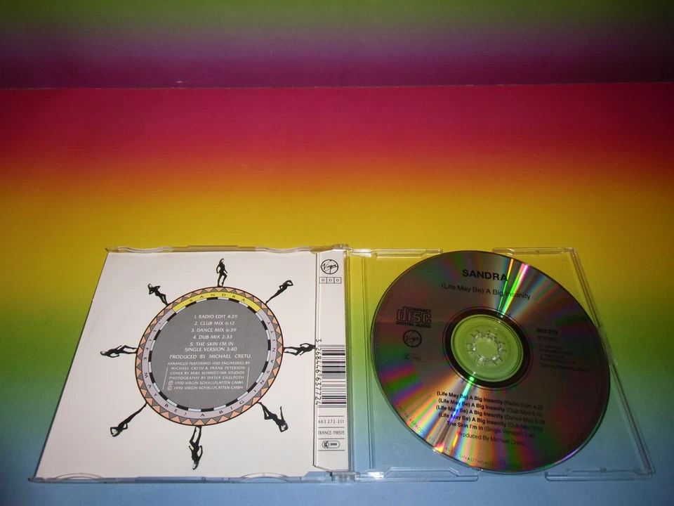 Sandra*Enigma - A Big Insanity *1990*VIRGIN*ITALO*DISCO MAXI CD-MINT/NEUWERTIG - Bild 2 von 2