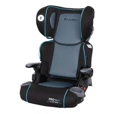 2-in-1 Folding Booster Car Seat 40-100lbs Aqua Tech Blue 38"-57"