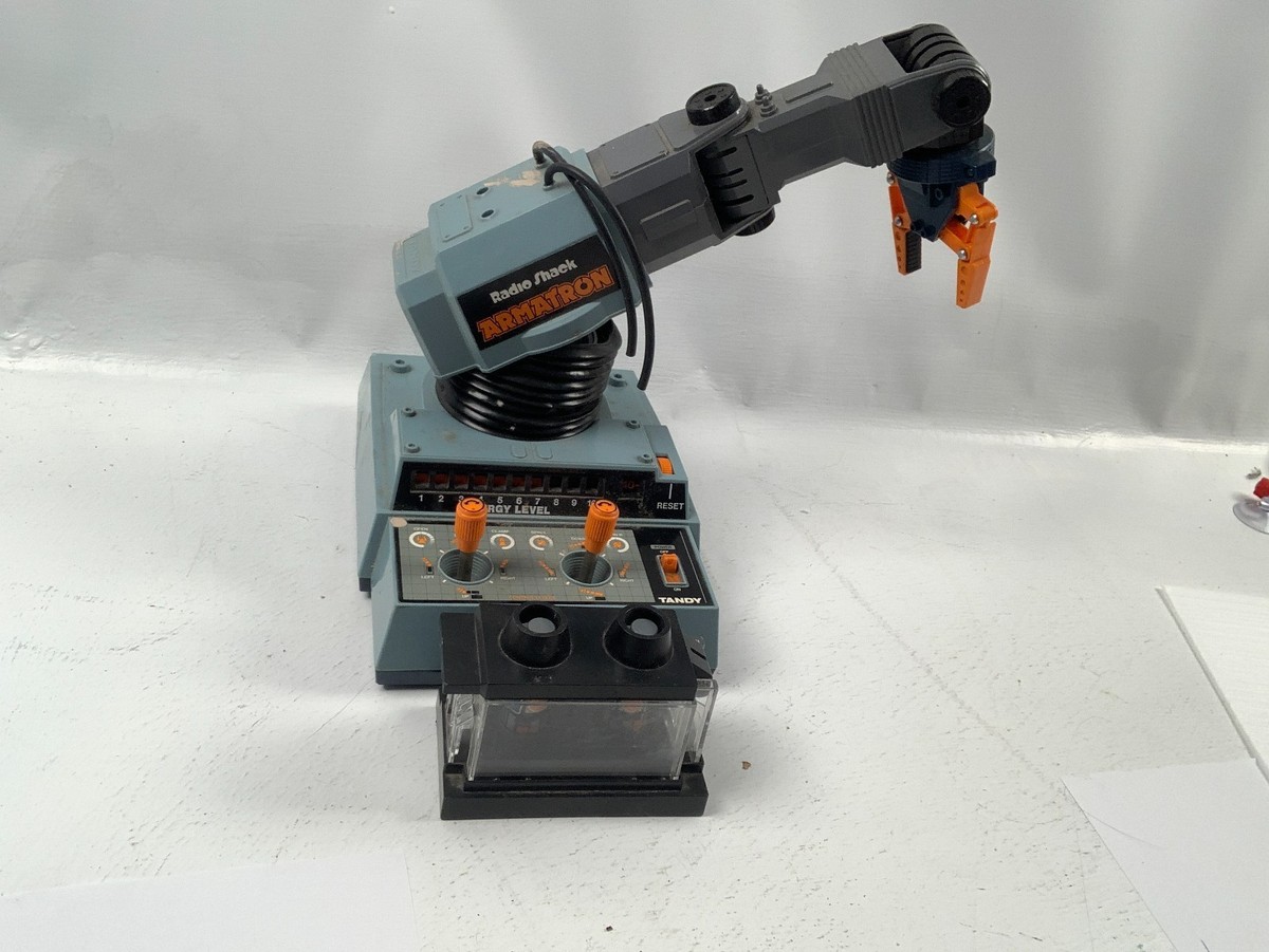 Buy Vintage 1983 Armatron Radio Shack Robot Arm Toy 80s Not Tested