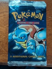 1999 Pokemon Card Game (TCG) - BASE SET Unlimited Edition - Empty Booster Pack