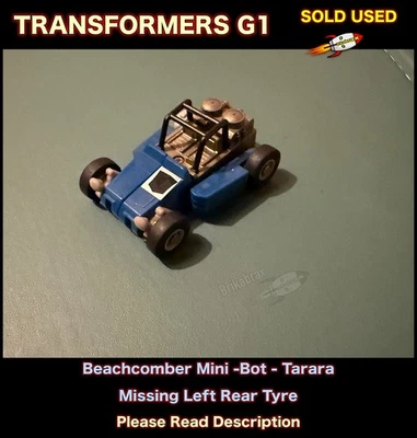 Takara Transformers G1 Beachcomber 2" Mini Transformer Toy SOLD AS SPARE PARTS - Image 1 of 4