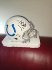 Peyton Manning Colts Signed Riddell Speed Mini Helmet FANATICS COA