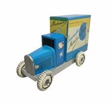 Marx Michelin Man Tin Litho Delivery Truck Bibendum Vintage Showa Era Japan