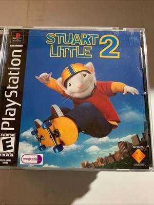 Stuart Little 2 (Sony Playstation 1) Action Adventure Video Game - Complete CIB