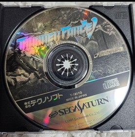 Thunder Force V Sega Saturn With Obi