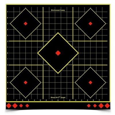 Birchwood Casey Shoot-N-C 17.75'' Sight-In W/ 85 Pasters 5 Targets - 34175