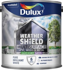 Dulux Weathershield Multi Surface 750ml Pure Brilliant White