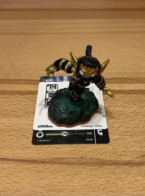 Skylanders Giants Legendary Stealth Elf mit Sticker und Karte