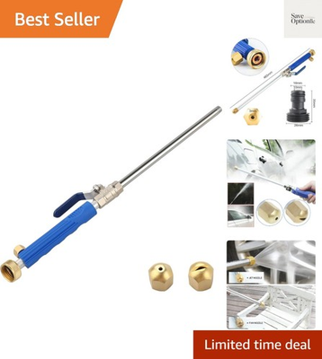 #ad #ad High Pressure Power Washer Attachment Wand Hydro Jet Water Hose NozzleWater... $39.99