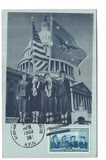 CARTE MAXIMUM  ETATS UNIS  1953  WOMAN MARINE