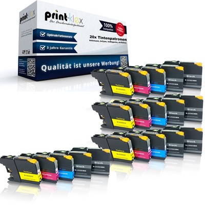 20x Kompatible Tintenpatronen für Brother LC-223 XXL Patronen- Drucker Pro Serie