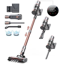 Cordless Vacuum Cleaner Handheld Vacuums 500W/45Kpa Lightweight Stick Vacuums...