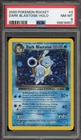 Pokemon Dark Blastoise Team Rocket Unlimited Holo Rare #3 PSA 8