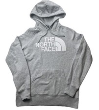North Face Sweatshirt Womens Small Gray Hoodie Pullover Lightweight Sweater