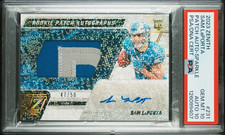 2023 Panini Zenith - Rookie Patch Auto Sam LaPorta #231 Sparkle /50 PSA 10 Pop 2
