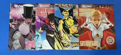 DC COMICS EAGLEMOSS FIGURES MAGAZINE LOT**ZATANNA, ADAM HUGHES & MORE**