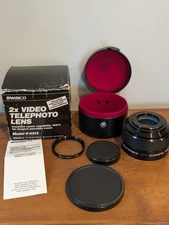 Ambico Video V-0313 Telephoto 2.0 X Hi-Resolution Lens With Caps & Container