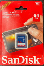 SANDISK SDXC MEMORY CARD 64GB