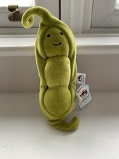 NEW Jellycat Vivacious Pea Rare Retired Genuine Collector's Item