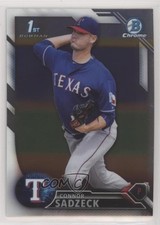 2016 Bowman Chrome Prospects Connor Sadzeck #BCP172 6h5