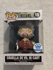 Funko Pop! Cruella de Vil in Cart #15 Disney Trains Villans Funko Exclusive
