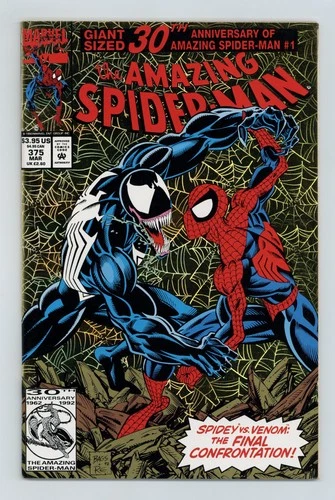 Amazing Spider-Man #375 Direct FN+ 6.5 1993