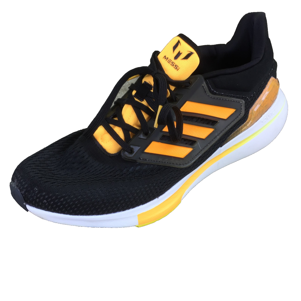 Adidas Messi EQ21 Run Mens Size 12 Black Orange Running Shoe