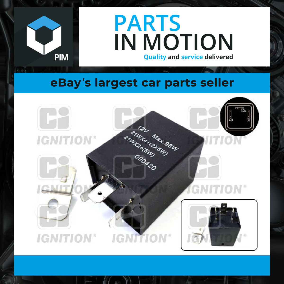 Flasher Unit XFL104 CI Indicator Relay 8198087705 2573189960 9555036000 Quality