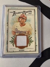 Corey Seager GAME USED RELIC #AGR-CS - 2025 Topps Allen & Ginter - Texas Rangers