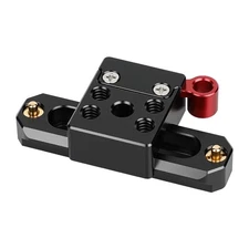 CAMVATE Quick Release NATO Rail Clamp Fixture & 2.8" Sliding Rail w/ Safety Pin