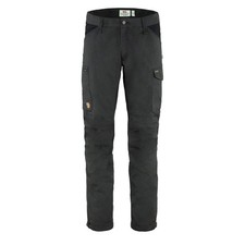 Fjallraven Kaipak Trousers Reg Leg Dark Grey / Black